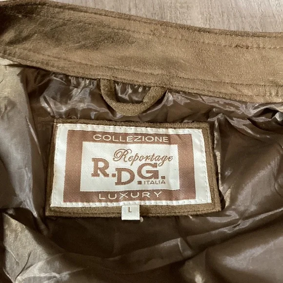 Authentic suede jacket made in Italy - Picture 7 of 7